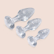 Glitter Gem Anal Plug Set